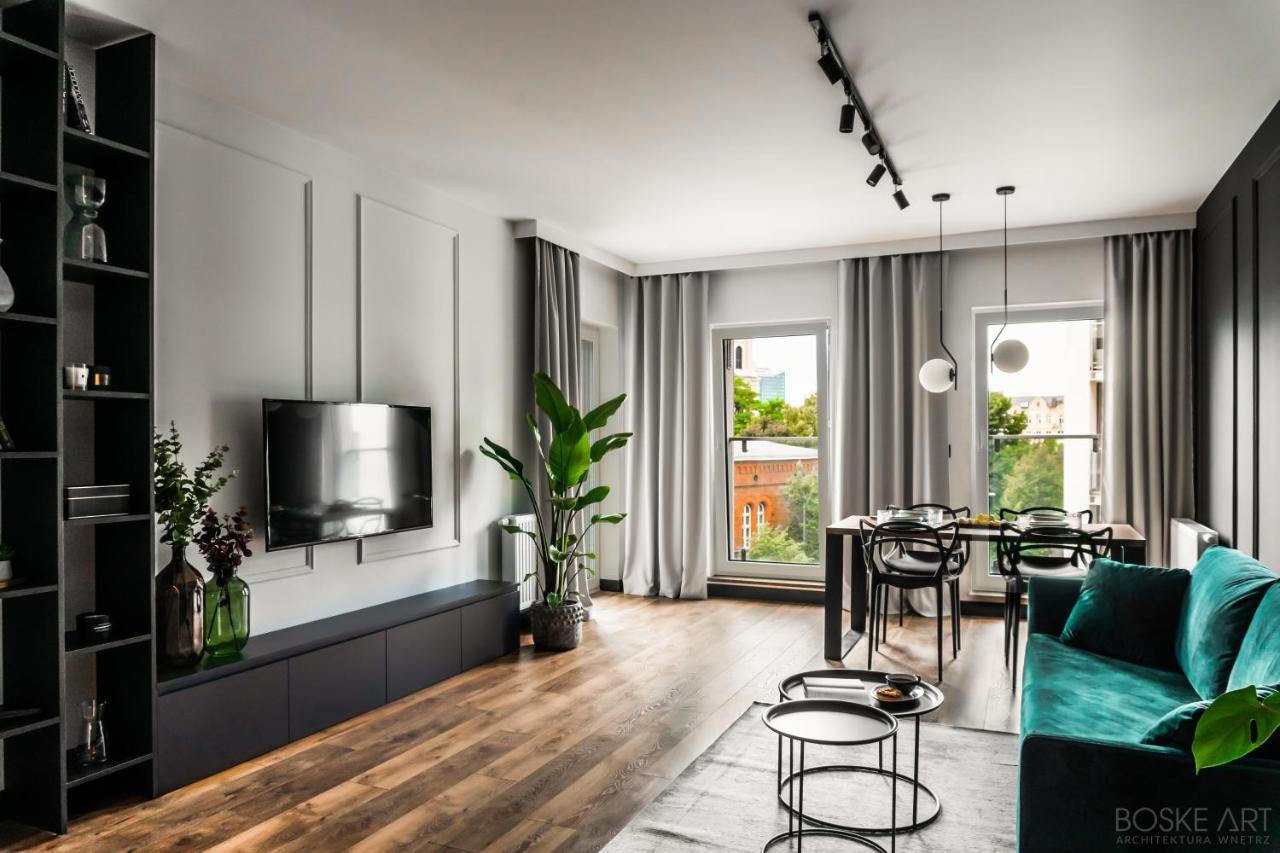 Stylowy Apartament W Centrum Poznania Kültér fotó